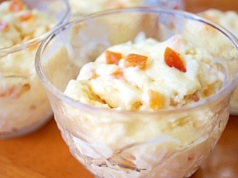 オレンジジュースと生クリームで★かんたんジェラート